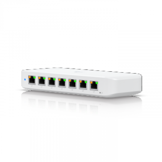 UBIQUITI COMPACT, LAYER 2, 8-PORT GBE POE SWITCH WITH VERSATILE MOUNTING OPTIONS (60W)