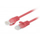 Patchcord cat.5e UTP 3m red 10-pack fluke passed PCU5-20CC-030