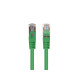 Patchcord cat.6 FTP 0.25M 10-pack fluke passed green