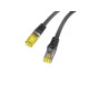 Patchcord kat.6 S/FTP 3M black PCF6A-10CU-0300-BK