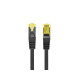 Patchcord kat.6 S/FTP 5M black PCF6A-10CU-0500-BK