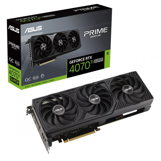 Graphics card GeForce RTX 4070 Ti Super OC 16G Prime GDDR6X HDMI/3DP