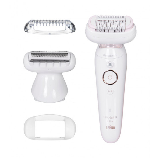 Braun Silk-épil 9 9002 epilator 40 tweezers White,