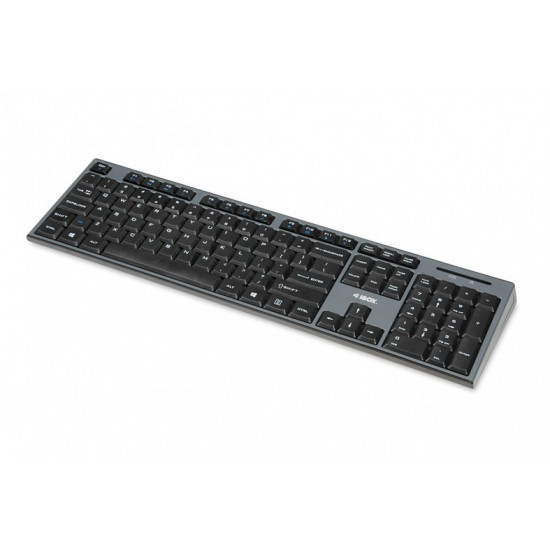 iBox IKMS606W keyboard RF Wireless English Black