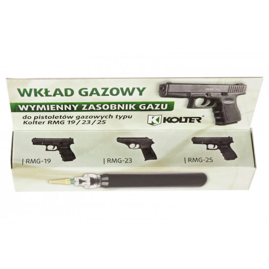 Replacement OC gas cartridge for RMG pistols (WKL)