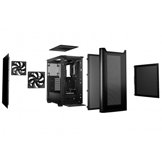 be quiet! PURE BASE 501 Airflow Black Midi Tower