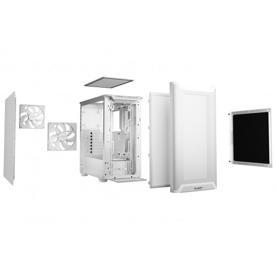 be quiet! PURE BASE 501 Airflow White Midi Tower