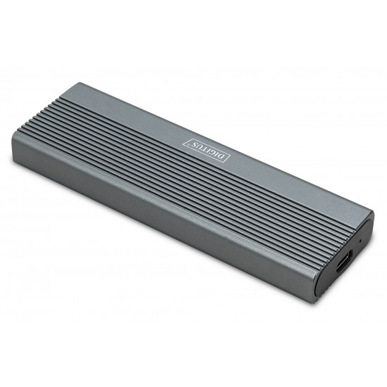 Digitus USB M.2 hard disk enclosure, SSD, external, NVMe, 10Gbps, USB 3.1 Gen2