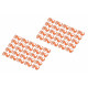 Digitus | Color clips for Patch cable | A-CC-O | Orange