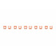 Digitus | Color clips for Patch cable | A-CC-O | Orange