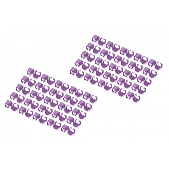 Digitus | Color clips for Patch cable | A-CC-VI | Violet