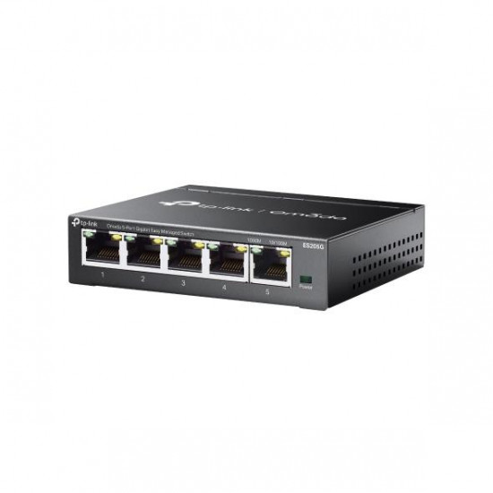 Switch|TP-LINK|Desktop/pedestal|5x10Base-T / 100Base-TX / 1000Base-T|ES205G