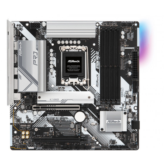 Motherboard B760M Pro RS s1700 4DDR5 DP/HDMI mATX