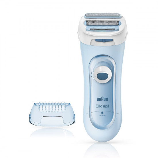 Braun | Lady Shaver | Silk-épil 5160 | Number of power levels 1 | Wet & Dry | Blue