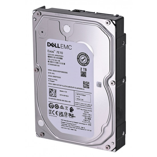 DELL 400-AUST internal hard drive 3.5 2 TB Serial ATA III