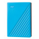 External HDD|WESTERN DIGITAL|My Passport|6TB|USB 2.0|USB 3.2|Sky Blue|WDBR9S0060BBL-WESN