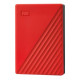 External HDD|WESTERN DIGITAL|My Passport|6TB|USB 2.0|USB 3.2|Red|WDBR9S0060BRD-WESN