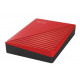 External HDD|WESTERN DIGITAL|My Passport|6TB|USB 2.0|USB 3.2|Red|WDBR9S0060BRD-WESN