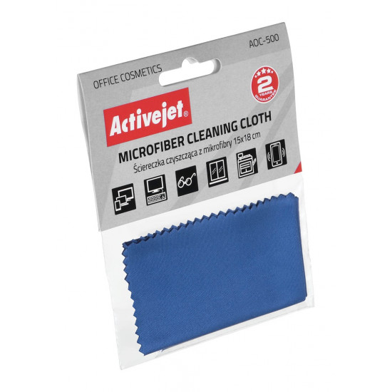 Activejet AOC-500 Microfiber cleaning cloth 15x18cm