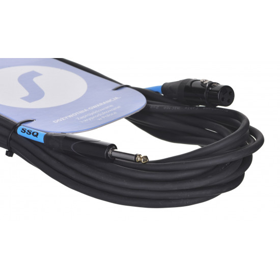 SSQ Cable XZJM10 - Jack mono - XLR female cable, 10 metres