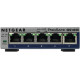 NETGEAR GS105E-200PES network switch Managed L2/L3 Gigabit Ethernet (10/100/1000) Grey