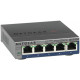 NETGEAR GS105E-200PES network switch Managed L2/L3 Gigabit Ethernet (10/100/1000) Grey