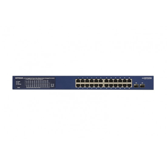 NETGEAR GS724TP-300EUS network switch Managed L2/L3/L4 Gigabit Ethernet (10/100/1000) Power over Ethernet (PoE) Blue