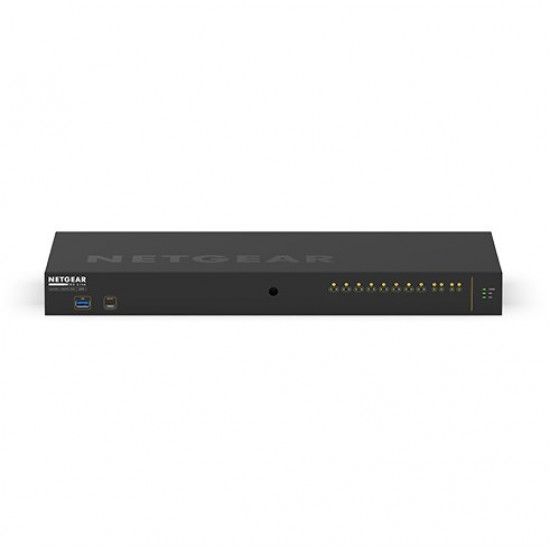 NETGEAR M4250-10G2XF-PoE+ Managed L2/L3 Gigabit Ethernet (10/100/1000) Power over Ethernet (PoE) 1U Black