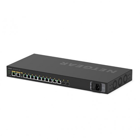 NETGEAR M4250-10G2XF-PoE+ Managed L2/L3 Gigabit Ethernet (10/100/1000) Power over Ethernet (PoE) 1U Black