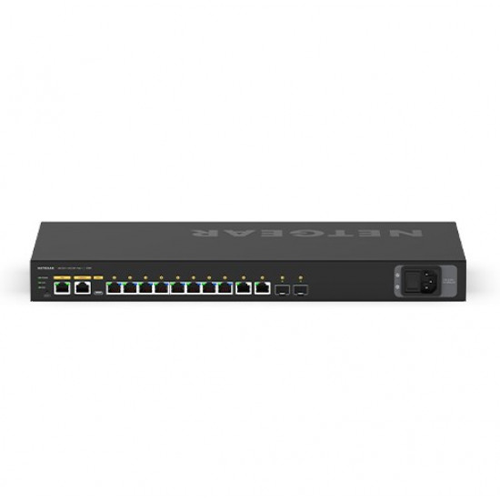 NETGEAR M4250-10G2XF-PoE+ Managed L2/L3 Gigabit Ethernet (10/100/1000) Power over Ethernet (PoE) 1U Black