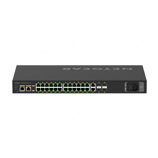 NETGEAR GSM4230P-100EUS network switch Managed L2/L3 Gigabit Ethernet (10/100/1000) Power over Ethernet (PoE) 1U Black