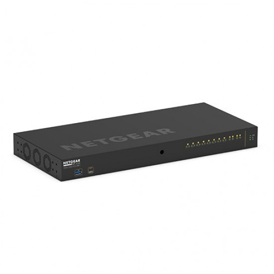 NETGEAR M4250-10G2F Managed L2/L3 Gigabit Ethernet (10/100/1000) Power over Ethernet (PoE) 1U Black