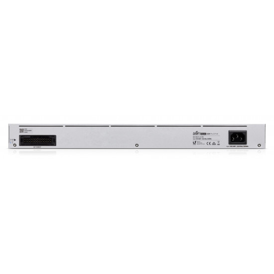 Ubiquiti UniFi Pro 24-Port PoE Managed L2/L3 Gigabit Ethernet (10/100/1000) Power over Ethernet (PoE) 1U Silver