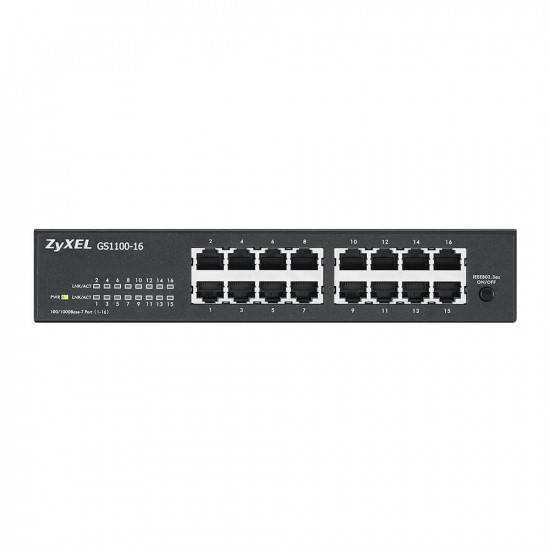 Zyxel GS1100-16 Unmanaged Gigabit Ethernet (10/100/1000)