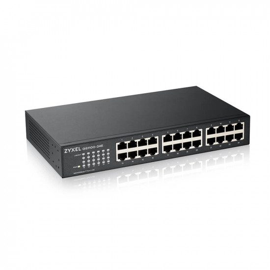 Zyxel GS1100-24E Unmanaged Gigabit Ethernet (10/100/1000) Black