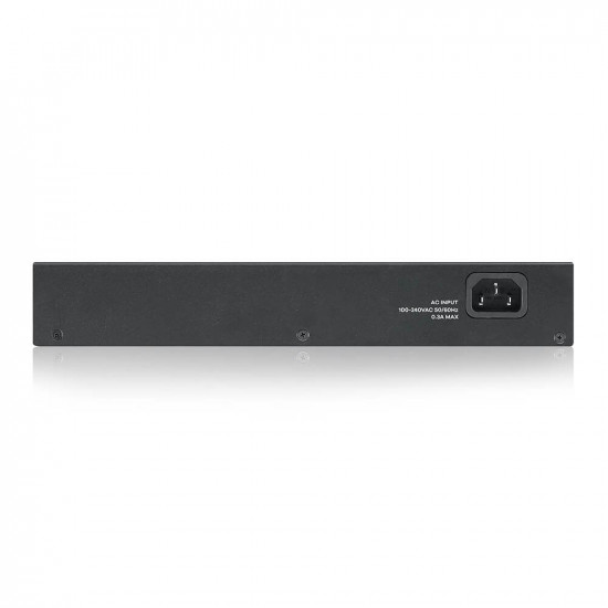 Zyxel GS1100-24E Unmanaged Gigabit Ethernet (10/100/1000) Black