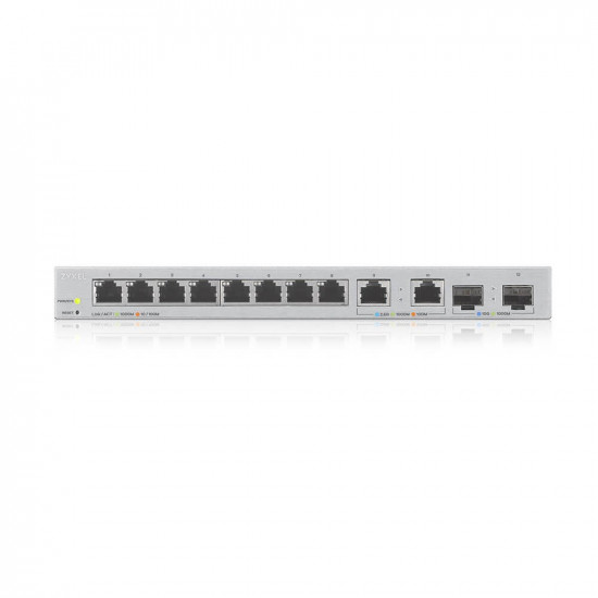 Zyxel XGS1210-12-ZZ0102F network switch Managed Gigabit Ethernet (10/100/1000) Grey