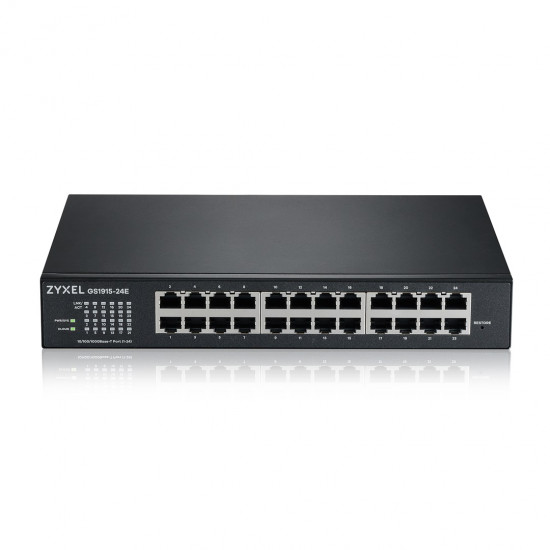 Zyxel GS1915-24E Managed L2 Gigabit Ethernet (10/100/1000) 1U Black