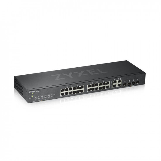 Zyxel GS1920-24V2 Managed Gigabit Ethernet (10/100/1000) Black