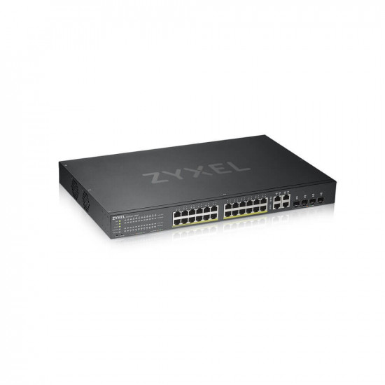 Zyxel GS1920-24HPV2 Managed Gigabit Ethernet (10/100/1000) Power over Ethernet (PoE) Black