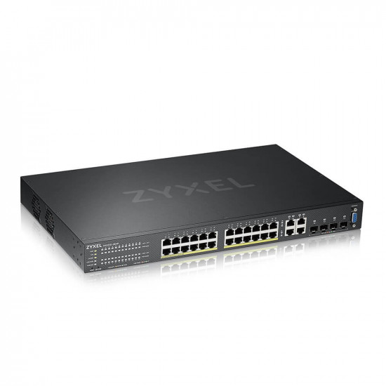 Zyxel GS2220-28HP-EU0101F network switch Managed L2 Gigabit Ethernet (10/100/1000) Power over Ethernet (PoE) Black