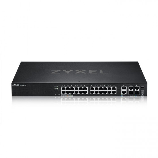 Zyxel XGS2220-30 Managed L3 Gigabit Ethernet (10/100/1000) Black