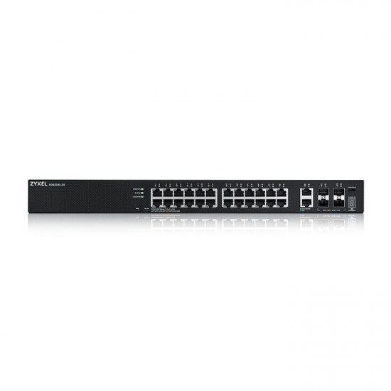 Zyxel XGS2220-30 Managed L3 Gigabit Ethernet (10/100/1000) Black