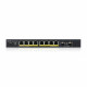 Zyxel GS1900-10HP Managed L2 Gigabit Ethernet (10/100/1000) Power over Ethernet (PoE) Black