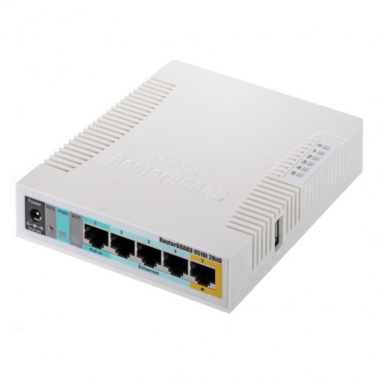 Mikrotik RB951Ui-2HnD White Power over Ethernet (PoE)