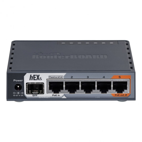 Mikrotik hEX S wired router Gigabit Ethernet Black