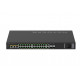 NETGEAR M4250-26G4XF-PoE+ Managed L2/L3 Gigabit Ethernet (10/100/1000) Power over Ethernet (PoE) 1U Black