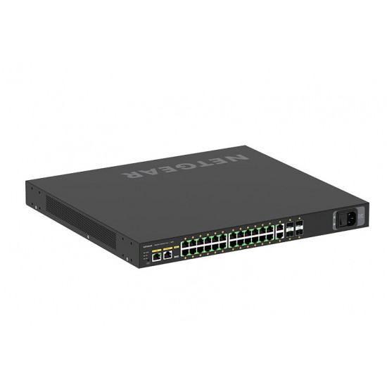 NETGEAR M4250-26G4XF-PoE+ Managed L2/L3 Gigabit Ethernet (10/100/1000) Power over Ethernet (PoE) 1U Black