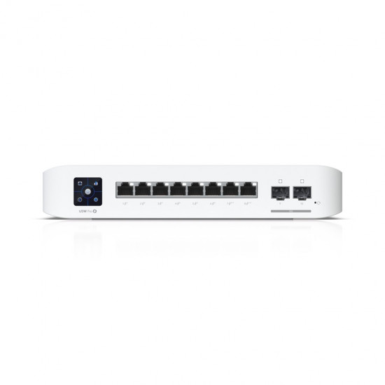 Ubiquiti UniFi USW-PRO-8-POE network switch Managed L2/L3 Gigabit Ethernet (10/100/1000) Power over Ethernet (PoE) 1U White