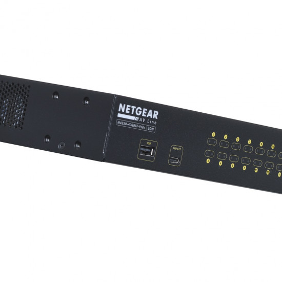 NETGEAR GSM4248PX-100EUS network switch Managed L2/L3/L4 Gigabit Ethernet (10/100/1000) Power over Ethernet (PoE) Black